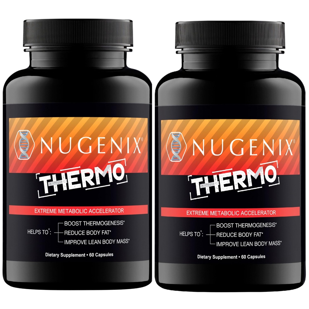 Nugenix termo - termogen fettforbrenner Supplement piller for menn, ekstrem metabolsk akselerator, 120 greve