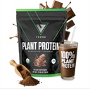 Vedge Vegansk Proteinpulver - Planteproteinpulver med pee, Pumpkin & Sunflower - USDA Organic, Aminosyrer, Smørfri, Glutenfri, Soya Free, Keto, Ikke GMO, Smooth Texture - Sjokolade - 20 Services