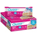 Quest Nutrition Bursdag Cake Protein Bars, 20g Protein, 1g Sukker, 4g Netto karbohydrater, Glutenfri, Keto Vennlig, 12 greve