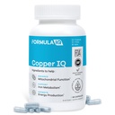 FIQ - Kobber IQ - Kobber Kosttilskudd med kobber Bisglycinate - Energistøtte og Mitokondriell støtte - Chelated Copper, høy absorpsjon - 60 Kapsler