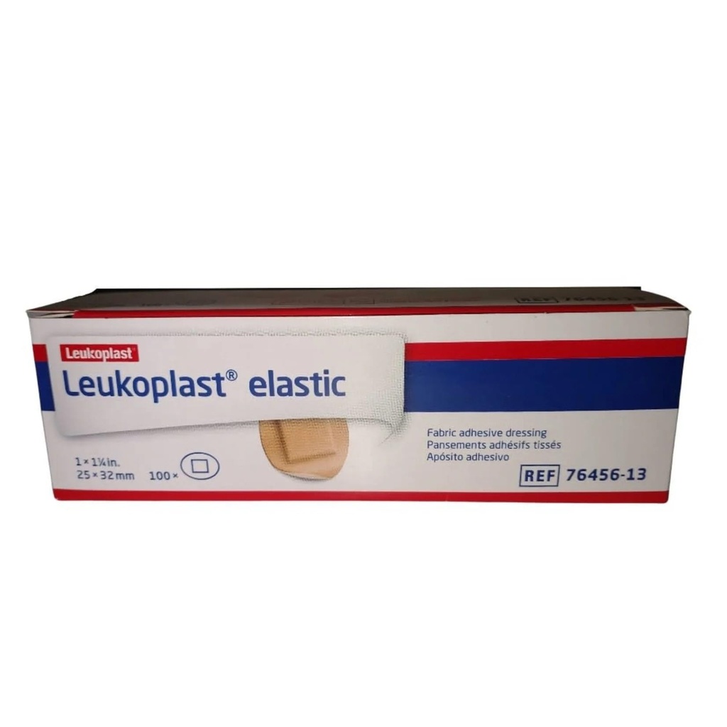 Leukoplast ovale bånd, 1 x 1/4" (boks på 100)