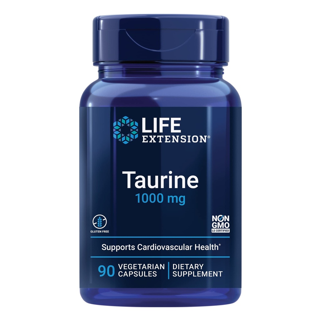 Livsforlengelse Kreatin Kapsler og Taurin Supplement Bundle - 120 Kreatin Kapsler fremme styrke og 1000 mg Taurin for hjerte helse