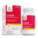 Terry Naturally CoQ10 BioActive Ubiquinol - Cellular Energy Support Supplement - BioActive CoQ10 Supplement - Næringstilskudd til å hjelpe sunn aldring og hjerne helse - 60 Softgels