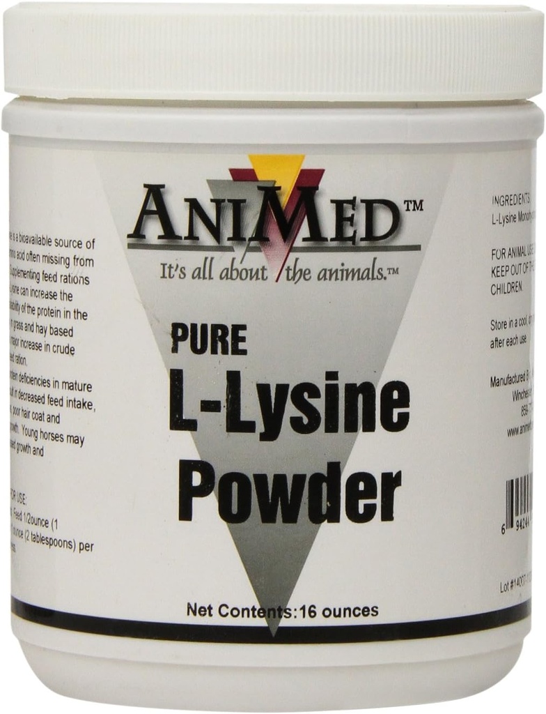 AniMed L-Lysine for hester, 16-Ounce