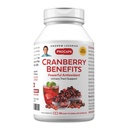 ANDREW LESSMAN Cranberry Fordeler - 60 Kapsler - Støtter Blader, Nyre og Urin Tract Helse. Høy styrke standardisert ekstrakter av tranebærfrukt, liten lett å svelge kapsler