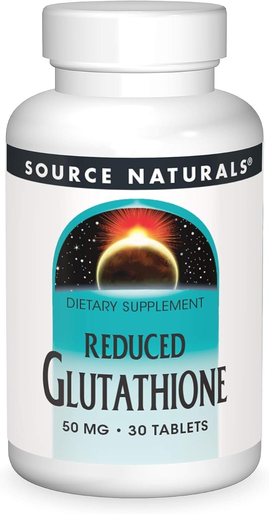 Kilde Naturals Glutathione, Supplement for Liver Support, 50mg - 30 tabletter