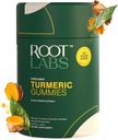 Gummi I No lagt til sukker I 95% curcumin & svart pepper ekstrakt I for voksne og barn I ikke-GMO I 100% naturlig og organisk jeg tredjepart testet I 500 mg I 60 Gummy