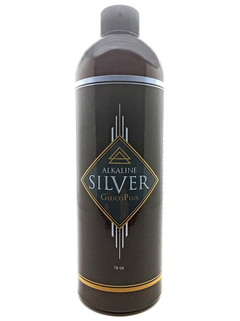Silver GlucoPlus - kolloidalt sølvhydrosol i en alkalisk base
