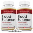 Begrunnet Laboratories (2 pakke blodbalanse avansert formel 620MG Supplerende piller 120 kapsler