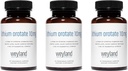 Litium Orotat 10 mg (3 flasker), 180 vegetariske kapsler