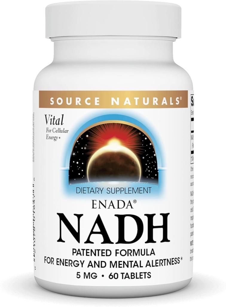 Kilde Naturals Enada NADH 5mg, 60 tabletter