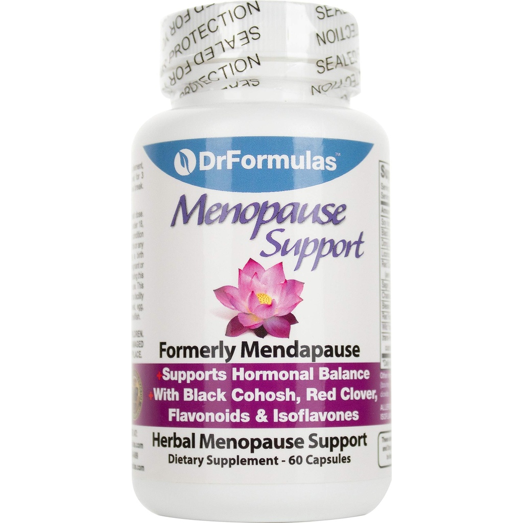 DrFormulas Menopause Supplement for varme blits, nattsviter, og Mood Swings Relief med DIM, Dong Quai, Black Cohosh, 60 Count