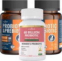 Komplett Gut & Digestive Helse Bundle for hele familien: 100 milliarder probiotika + kvinner probiotika