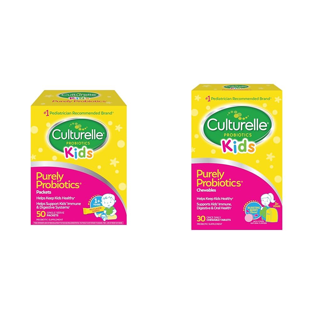 Culturelle Kids Rent probiotika Packets daglig kosttilskudd & barn Chewable daglig probiotika for barn