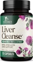 Liver Cleanse Detox & Repair Formula - 20-i-1 Avansert leverstøtte Supplement med Silymarin Melke Thistle, Dandelion Root, Artichoke Extract, Turmeric, Choline, & Beetroot - 120 Veggie Capsules