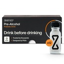 ZBiotics - Føle seg bedre etter å ha drukket, våknet opp forfrisket, vitenskapsstøttet, patentert probiotikum for lettere morgener, reisevennlig, 12-pakke med 0,5 Fl Oz flasker