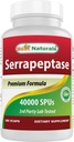 Beste Naturals Serrapeptase 40000 SPUs 180 Kapsler