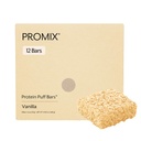 PrMediteral Nutrition Protein Puff Bars, 12-Pack - Madagaskar Vanilla - Marshmallow Crispy Treat - Great Tasting & Sunn on The Go Snack - høy protein & lav kalorie - ikke-GMO & gratis fra gluten, soya, & Corn.