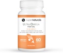 Super Natural Ultra Omega Fish Oil - Omega 3 Fatty-Acids EPA DHA - støtter hjernen økt funksjon, støtter nerve og øye helse 1200 mg/720 Omega-3-60 kapsler