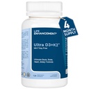 Livsforbedring vitamin D3 K2 2000iu støtter muskel og hjerne helse - D3 K2 Supplement hjelper i immun- og kardiovaskulær støtte - laget i USA (120 vegetariske kapsler)