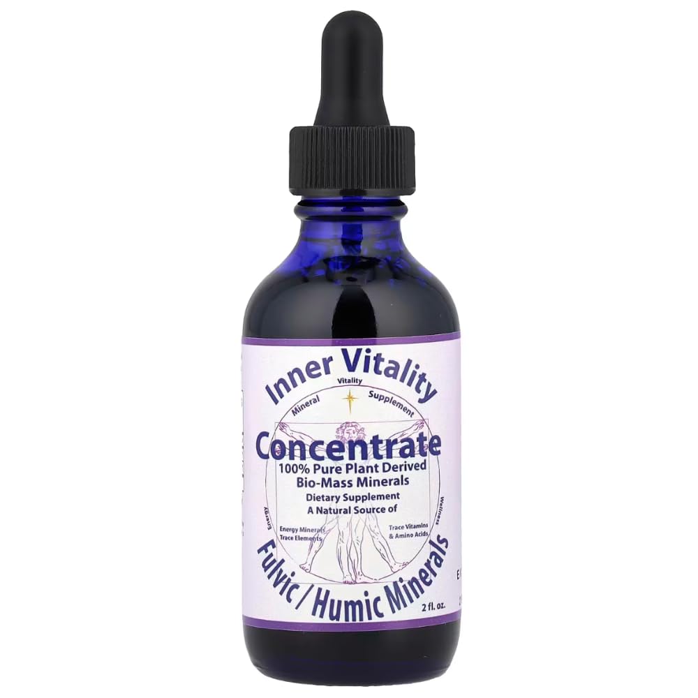 Indre vitalitet, konsentrat, fulviske/humiske mineraler, 2 fl oz