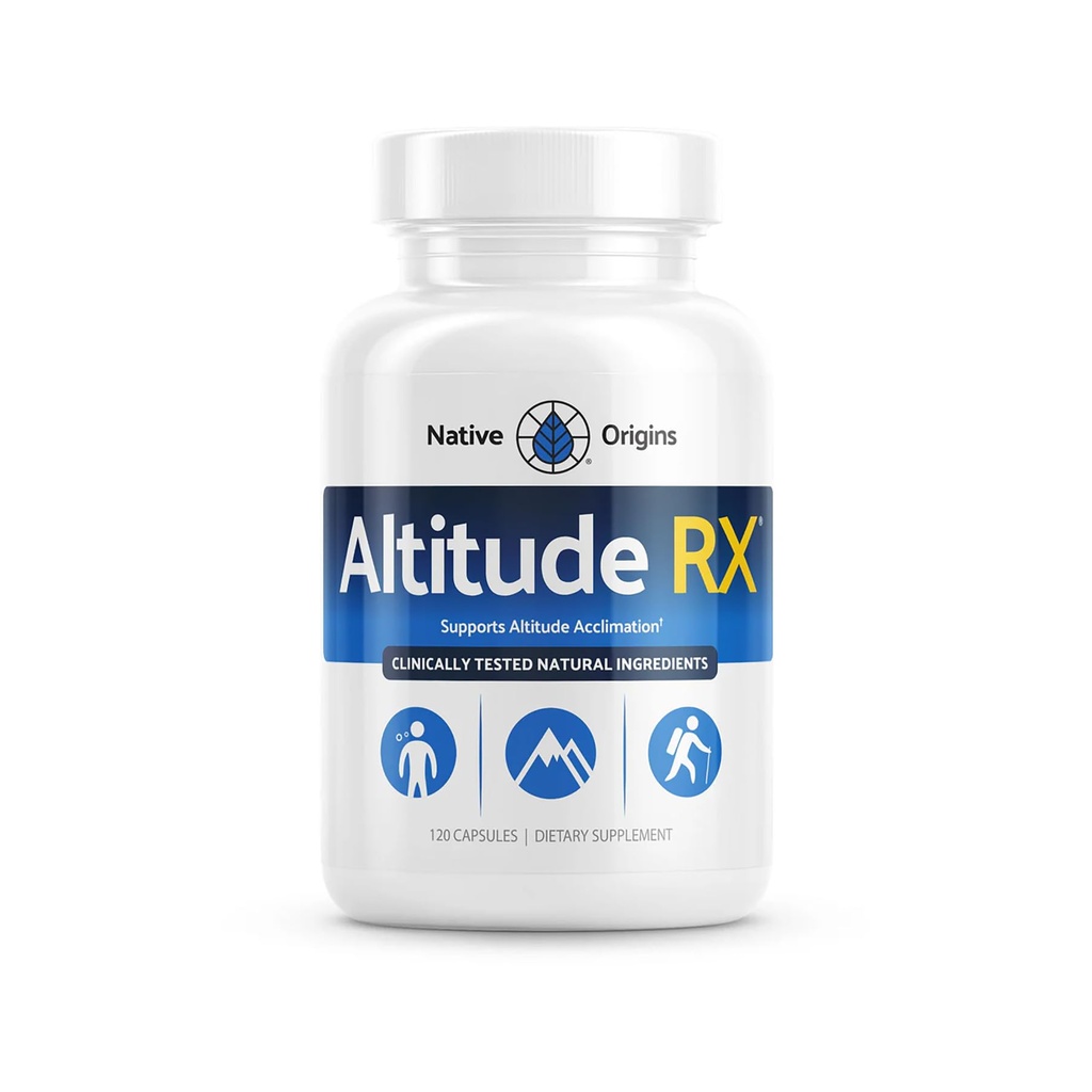 OxyBoost Complex. Høyde Formel for akklimasjon til ski eller fjellturer med vitamin C, Alpha Lipoic Acid (60 Services)...
