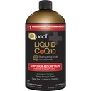 Qunol flytende CoQ10 100mg, superior absorpsjon naturlig kosttilskudd form av coenzym Q10, antioksidant for hjerte helse, orange Pineapple flavored, 60 porsjoner, 20,3 oz flaske