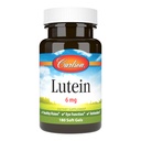 Carlson Lutein 6mg, Vision Support & Eye Health Supplement, Antioksidant formel med Zeaxanthin, 180 Softgels