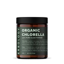 Erbologi Økologisk Klorella Powder 3.2 oz - 45 Serveringer - Stabilt utgitt i Spania - Body Cleansing og immunitetsstøtte - Rich i Klorophyll, B vitaminer, jern og fosfor - Vegan - GMO-fri