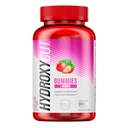 Hydroxycut Gummies + Kvinner, Jordbær - 99% Koffein Gratis - støtter hår, hud og negler - Metaboliser karbohydrater, proteiner og fett