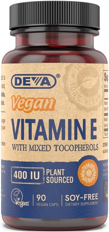 Vegan Vit-E 400iu,W/Tocop