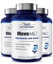 1MD Nutrition MoveMD - Felles Helse Supplement - Doctor Formulert med kollagen, Astaxanthin og mer | (3-Pack)