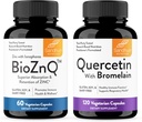 Sandhu sink Supplement med jonophores med superior absorpsjon og Quercetin med Bromelain 1000mg Per Serving Bioflavonoids Supplement Complex