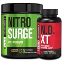 Jacked Factory Nitrosurge Forarbeid i Pineapple & N.O. XT Nitric Oxid Booster for menn og kvinner