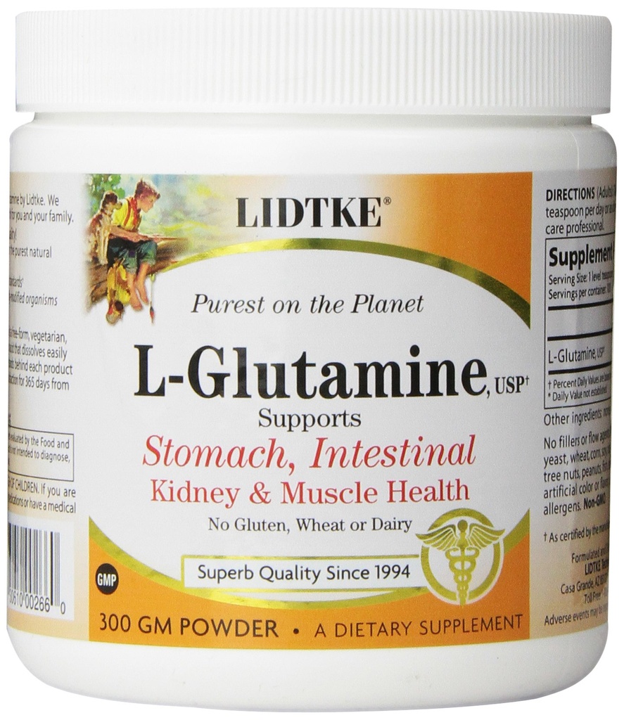 L-Glutamine pulver, 300 gram
