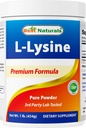 Best Naturals Lysin pulver, 1 pund - 100% ren (1 LB (Pack of 1))