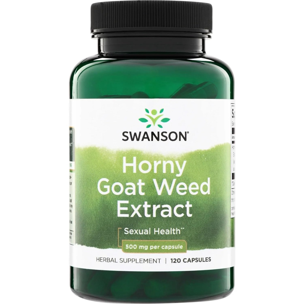 Swanson Horny Goat Weed Complex 120 kapsler
