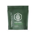Terra Health Essentials® Super Greens ® Organic Superfood Greens pulver ® Glutenfri Gut-Friendly Probiotika ® 30 Services