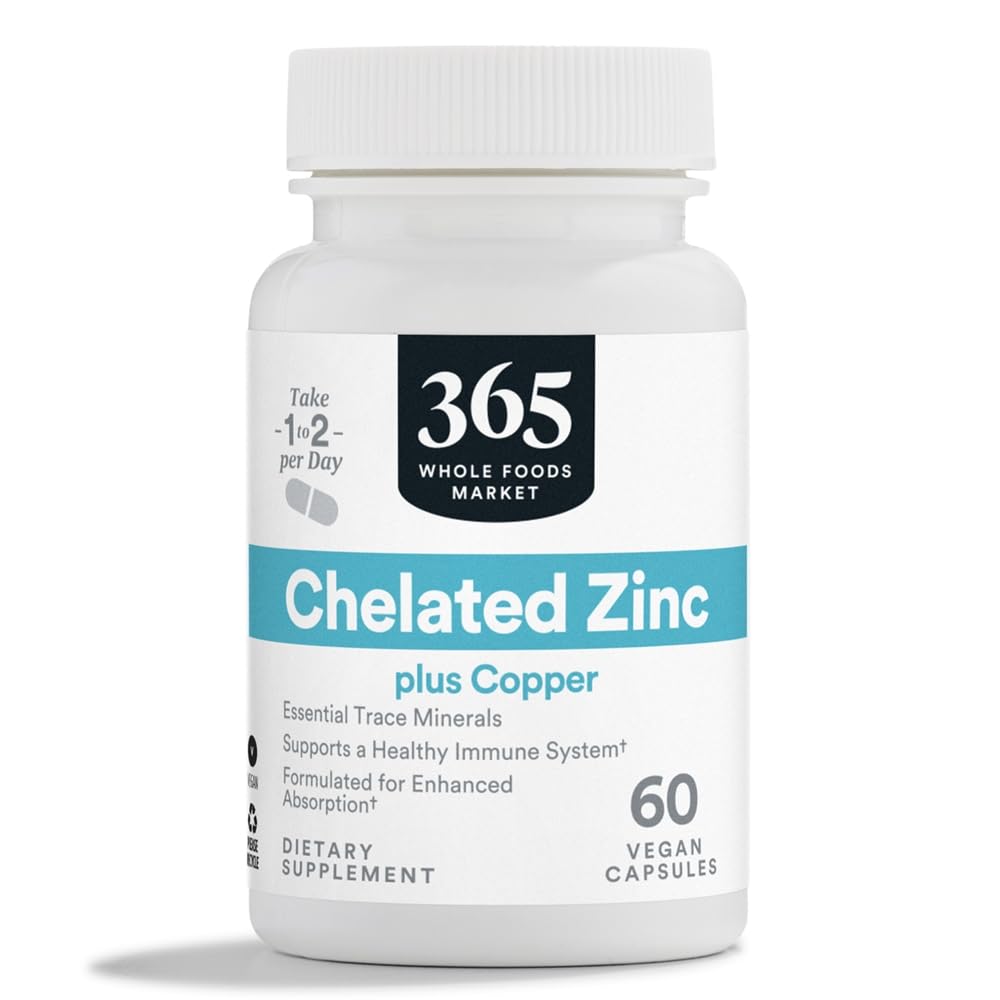 365 av Whole Foods Market, Chelated Sink, 60 CT