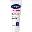 CETAPHIL ECZEMA RESTORADERM FLARE-UP RELIEF CREAM, For Eczema Prone Skin, 8 oz, Barrier Reparasjon, 48 timer Hydration, 2% Hudbeskyttende kolloidal havremel, steroid gratis