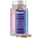 Santo Remedio Hormonal Balance, Dietary Supplement, Relief for Menopause Symptomer, Hjelper Redusere Hot Flashes, Natt Svømmer, og Mood Swings, klinisk bevist ingredienser, Hormon-fri, 30 Serveringer