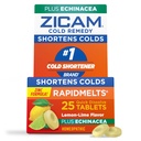 Zicam Zink Cold Remedy RapidMelts Quick-Dissolve tabletter sitron-Lime Flavor med Echinacea 25ct