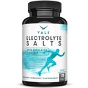 VALI Electrolyte Salts Hurtig oral rehydrering erstatningspiller. Hydration Nutrition Powder Supplement, Recovery & Relief Fast. Fluid Helse Essentials. Keto Salt Mineral tabletter. 120 Veggie kapsler