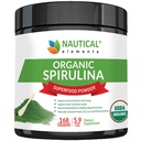 Premium USDA Økologisk Spirulina pulver - Økologisk Spirulina av Blå Grønn Algae fra California & Hawaii - 100% Vegetarian & Vegansk, Ikke-GMO, Ikke-Irradiert - Den beste grønne supermaten for smoothies!