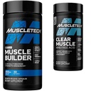 MuscleTech Muscle Builder med Peak ATP og Clear Muscle med HMB, Muscle Building Kosttilskudd for menn og kvinner, 30 + 42 Count