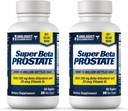 SUPER BETA PROSTATE Support Supplement for menns helse - Reduser badreiser, fremme søvn, bedre blader tømming og sunn prostate, Beta sitosterol - 60 greve (pakke med 2)