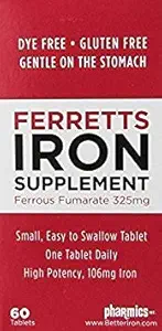Ferretts Tabletter #60 (106 mg) 2 Pakke