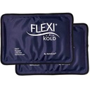 2 FleksiKold Gel Ice Packs - Ispakker for skadeskader Reusable, Ryggsmerter Relief, Kneis Ice Pack Wrap, Etter kirurgi, Ispakke for Knee - 6303-KOLD-2PK by NatraCure - Medium – 2PK