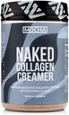 Naken collagen mocha kaffe creamer - Collage creamer For kaffe - Dairy-Free, Glutenfri, GMO-fri - Støtte hår, hud og negler - 40 Serveringer