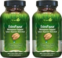 Irwin Naturals Estro pause Menopause & kvinners helsestøtte – 80 flytende myk-Gels – Gentle Hormonal Balance Formula - 2 pakke